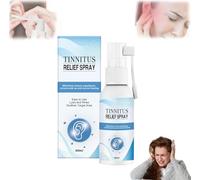 Tinnitus Relief Spray, Natural Herbal Tinnitus Spray Can Effectively Relieve Earache and Improve The Hearing, for Relieving Tinnitus and Deafness, Ring Relief Ear Drops for Tinnitus (1pcs)