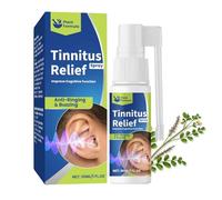 Tinnitus Relief Spray, Tinnitus Relief for Ringing Ears, Natural Tinnitus Treatment Herbal Drops for Hearing Loss,Ear Ringing and Ear Wax Removal,Ear Noise Treatment
