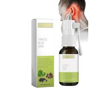 Tinnitus Relief Spray, Tinnitus Relief for Ringing Ears, Plant-Based Formula to Reduces Ear Noise&Discomfort, Improves Sleep and Concentration,Effective Herbal Drops for Tinnitus,Gentle&Safe (1pcs)