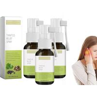 Tinnitus Relief Spray,Tinnitus Relief for Ringing Ears,Tinnitus Treatment Spray,Earwax Cleaning Care Spray,Relieves Ear Discomfort,Natural Formula (3 Pcs)