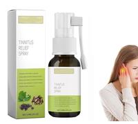 Tinnitus Relief Spray,Tinnitus Relief for Ringing Ears,Tinnitus Treatment Spray,Earwax Cleaning Care Spray,Relieves Ear Discomfort,Natural Formula (1 Pcs)
