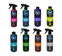 Tino Essentials Bundle - Comprehensive Auto Cleaning Kit - Includes Ceramic Tyre Shine, Wheel Cleaner, Snow Foam, Car Shampoo, Glass Cleaner, and Detailing Solutions