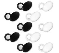 Tinoaly 10 Pairs Magnetic Race Bib Clips, Marathon Race Number Holder Running Bib Buckles Magnets Racing Bib Fixing Clips Bib Snaps Bib Pins for Runners Field Triathlon Cycling Competition