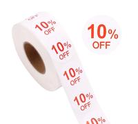 Tinoaly 1000pcs Stickers, 1 Inch Round Labels Store Promotion Signs Self-Adhesive Discount Tags for Retail, Sale Promotion, Clearance & Markdown
