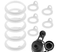 Tinoaly 10pcs Gasket Replacement for TAKEYA Actives, Silicone Sealing O Ring Leak-Proof Water Bottle Lid Seal Parts Compatible with 18oz, 22oz, 24oz, 32oz, 40oz Water Bottles