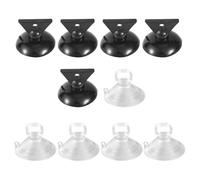 Tinoaly 10pcs Light Bulb Changer Suction Cup, 2 Size MR16 GU10 Lamp Changer Head Inverted Triangular Light Bulb Removal Tool for Halogen Mini Track Lights Range Hood