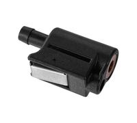 Tinoaly 13563Q7 Female Fuel Line Connector, 5/16" (8mm) Quick-Connect for Mercury Outboard Fuel Tank Hose Fitting Double-Sealed Clip-On Design for 22-13563A7 22-13563T7