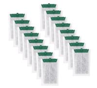 Tinoaly 16pcs Medium Replacement Filter Cartridges Compatible with Tetra Whisper Bio-Bag, Fish Tank Parts Accessories for 10i IQ10 PF10 ReptoFilter, 5-10 Gallon Aquarium Filter Cartridges