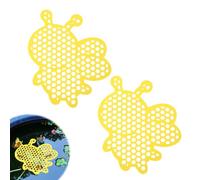 Tinoaly 2 Pcs Floating Bee Island, Butterfly Drinking Station Bee and Butterflies Floating Watering Station & Bath Feeder for Outdoor Garden Decor