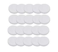 Tinoaly 20pcs Water Filter Polishing Pads for Fluval Fx4 Fx5 Fx6, 7.09x0.87in Fiber Fine Aquarium Water Pad Canister Filter Media Practical Replacement Parts and Accessories(White)