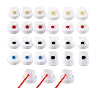 Tinoaly 27pcs Spray Paint Caps, Universal Fast Coloring Spray Can Nozzle Paint Tips for Wall Graffiti Art Creation Painting