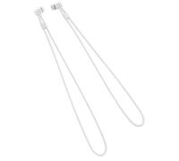 Tinoaly 2pcs Replacement Wrist Straps for Meta Quest 2 Controller, 7.68 Inch Controller Lanyards Adjustable Hand Straps for Meta Accessories (White)