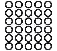 Tinoaly 30pcs 332-60006-1 Lower Unit Drain Plug Gasket, Gear Lube Washer Replacement Outboard Oil Part for Tohatsu Mercury Mallory 332600060M/332600060 27-95220 332600061M 9-60103 332600060