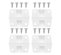 Tinoaly 4pcs Cooler Hinges Replacement, Plastic Hinges Latch Kit with 16 Screws Parts Accessories Compatible with Coleman Xtreme 5226, 5227B, 5278, 5253, 6262, 6270
