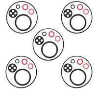 Tinoaly 5 Sets 16010-ZE1-812 Carburetor Gaskets, 485-970 951-11589 Carburetor Float Bowl Gasket Kit Carburetors Part Accessories Compatible with GX110 GX120 GX160 GX200