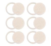 Tinoaly 6pcs Felt Washer Replacement for Breville Espresso Machine Grinders, Wool Gasket Ring Compatible with BES870, BES878, BES880, BES980, BCG820 Models Espresso Coffee Machine Accessories Part