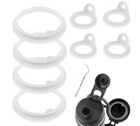 Tinoaly 8pcs Gasket Replacement for TAKEYA Actives, Silicone Lid Sealing Ring Leak-Proof O Ring Seal Parts Accessories Compatible with TAKEYA Actives 18/24/32/40oz Water Bottles (2 Sizes)