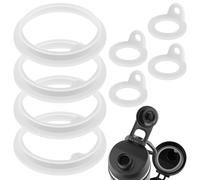Tinoaly 8pcs Gasket Replacement for TAKEYA Actives, Silicone Sealing O Ring Leak-Proof Water Bottle Lid Seal Parts Compatible with 18oz, 22oz, 24oz, 32oz, 40oz Water Bottles