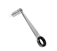 Tinoaly Spiral Cutter Slicer, Manual Stainless Steel Spiralizer Portable Spiral Knife Peeler Tool for Vegetable Potato Cucumber Carrot Fruit Kitchen Gadgets