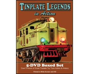 Tinplate Legends In Action 5 DVD Boxed Set