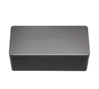 Tinplate Safe - Portable and Secure Money Box | Metal Storage Box for Jewelry and Keys | Ideal for Office, School, Business Travel & Travel, Co