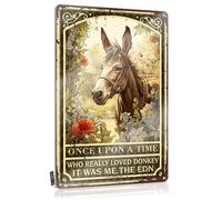 Tinplate Sign Once Upon A Time There Were - Office Decor For Men Garage