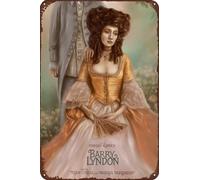 TINSAEGE Metal Tin Sign Barry Lyndon | Decorative Signs and Plaques for Your Home Bar, Club, or Wall Decor - 8 x 12 inches