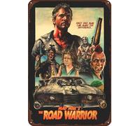 TINSAEGE Metal Tin Sign Mad Max 2: The Road Warrior | Decorative Signs and Plaques for Your Home Bar, Club, or Wall Decor - 8 x 12 inches