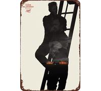 TINSAEGE Metal Tin Sign Three Billboards Outside Ebbing Missouri | Decorative Signs and Plaques for Your Home Bar, Club, or Wall Decor - 8 x 12 inches
