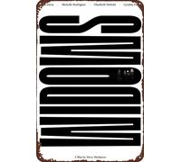TINSAEGE Metal Tin Sign Widows | Decorative Signs and Plaques for Your Home Bar, Club, or Wall Decor - 8 x 12 inches