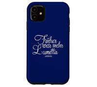 Tinsel design with saying "Früher war mehr tinsel" Case for iPhone 11