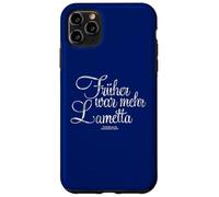 Tinsel design with saying "Früher war mehr tinsel" Case for iPhone 11 Pro Max