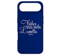 Tinsel design with saying "Früher war mehr tinsel" Case for iPhone Air