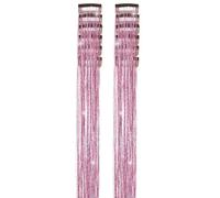 Tinsel Extensions Glitter Hair - Hair Extensions | Festival Party Fairy Accessory - Strands, Heat-resistant, Sparkly Fairy-like Strands, Suitable For Parties And Holiday Events.
