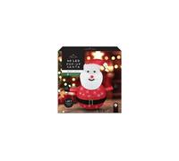Tinsel Pop Up Led Santa Decoration