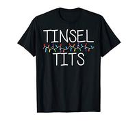 Tinsel Tits Christmas Women T-Shirt