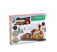 Tinsel Town Christmas Train Set With Sound Holiday Toy
