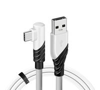 tinshow Link Cable 5M Compatible with Oculus/Meta Quest 3/3S Quest 2 /Pro/Pico 4/Pico 4 Ultra Long VR Headset Cable for PC/Steam VR Games 60W Fast Charging USB 3.2 A to Type-C 5Gbps High Speed
