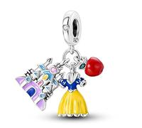 TINSLO 925 Sterling Silver Charms Beads for Pandora Bracelet, Dangle Pendant Charms for Necklace and Bracelet Jewelry Gifts for Women Z5