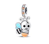 TINSLO 925 Sterling Silver Charms Beads for Pandora Bracelet, Dangle Pendant Charms for Necklace and Bracelet Jewelry Gifts for Women