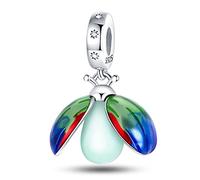 TINSLO 925 Sterling Silver Charms Beads for Pandora Bracelet, Dangle Pendant Charms for Necklace and Bracelet Jewelry Gifts for Women