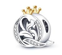 TINSLO 925 Sterling Silver Charms Beads Initial Q Letter for Pandora Bracelet, Dangle Pendant Charms for Necklace and Bracelet Jewelry Gifts for Women Girls