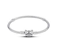 TINSLO Moments Women's 925 Sterling Silver Snake Chain Bracelet for Charms, Valentine's Day Mother's Day Birthday Gift for Mom Wife