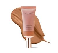 Tint & Glow Hydrating Tinted Moisturiser from Sculpted by Aimee - 45ml Cruelty-Free Moisturising Face & Skin Tint Enhancer with SPF 30, Blue Light Protection, Hyaluronic Acid & Niacinamide