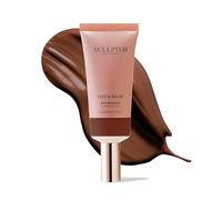 Tint & Glow Hydrating Tinted Moisturiser from Sculpted by Aimee - 45ml Cruelty-Free Moisturising Face & Skin Tint Enhancer with SPF 30, Blue Light Protection, Hyaluronic Acid & Niacinamide