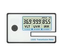 Tint Meter Solar Film Tester Window Transmission Meter IR UV VLT Measurement Window Film Tester For Car Tint LS162 LS162A With Automatic Calibration(LS162)