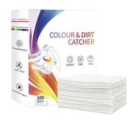 Tint Shield Garment Saver Strips - Advanced Lock Insert, Textile Bleed Prevention System | Single Cycle Protection, Home Kit, Bulk Pack 100 Units