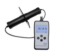 Tint Tester, Visible Light Transmittance Meter Polycarbonate Laminated s Ran: 0.001%-99.8% Parallel Path High Precision 116