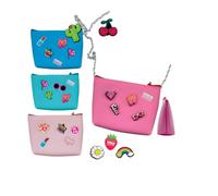 tinta unita - Bag with silicone strap with removable pins + free set of 5 pins (1 piece Random), multi-coloured, Contemporary