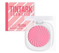 TINTARK Cheeky Blush Palette Makeup, Peach Blushers for Cheeks Make up Pink Coral, Blush Face Powder Matte Natural Looking, 3-in-1 Blushes Cruelty Free, Talc Free (01)